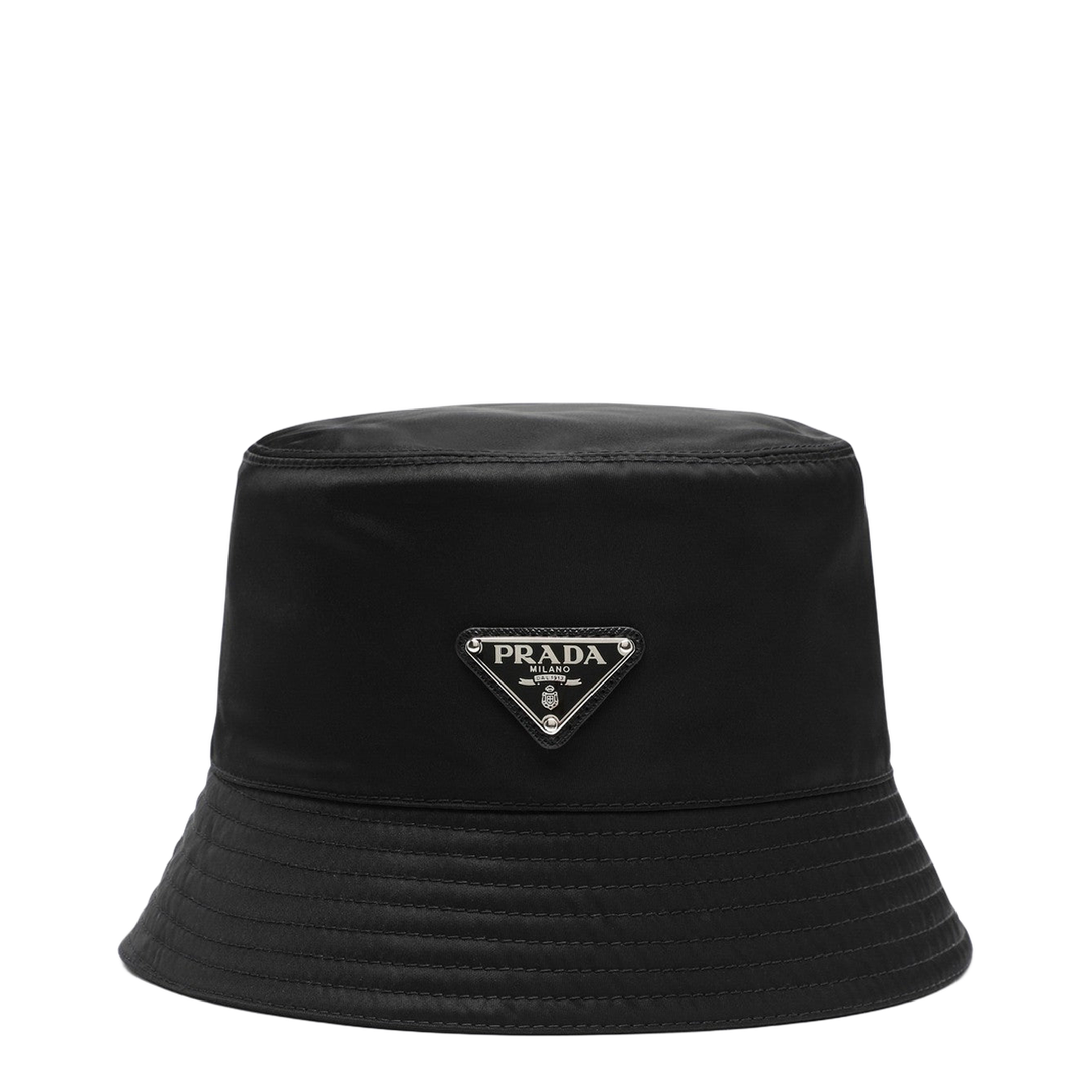 Black Re-Nylon Fisherman's Hat - Image 1
