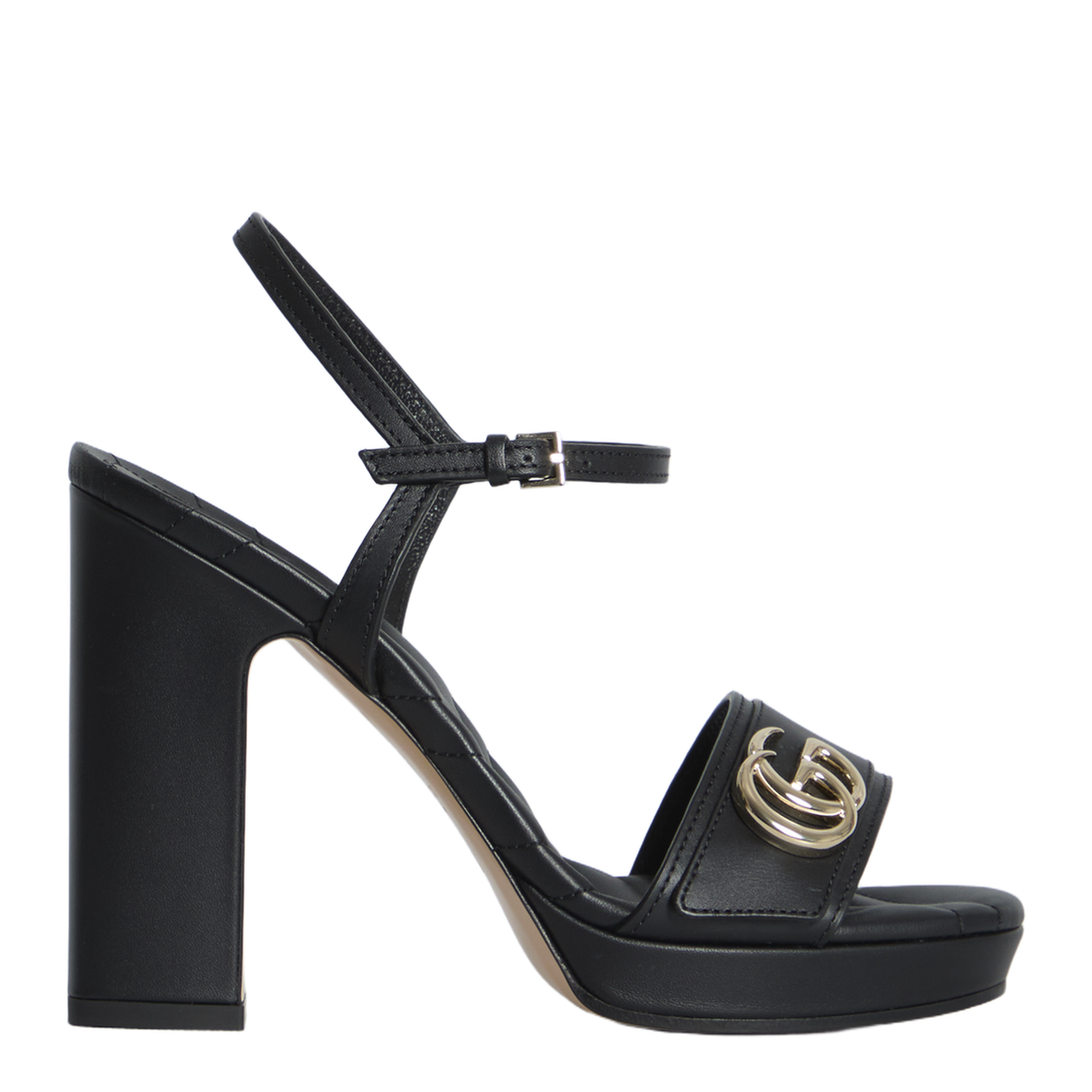 Sandals With Platform And Double G - Image 1