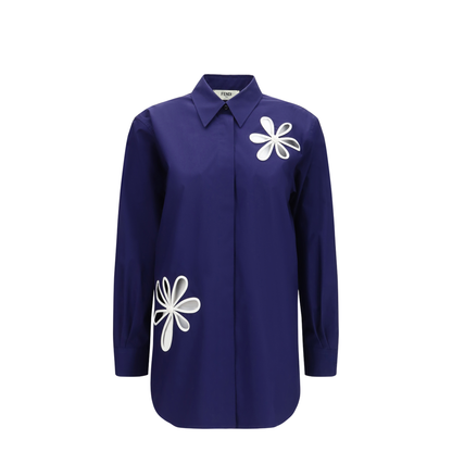 Ajour Motif Shirt - Image 1