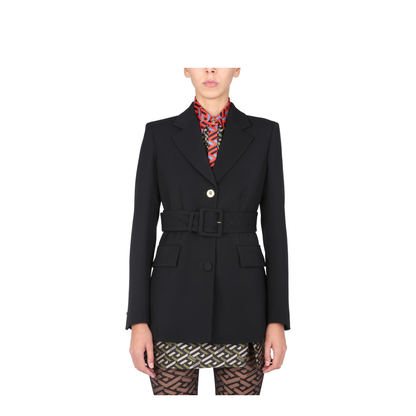 Jacket With Medusa Button - Image 5