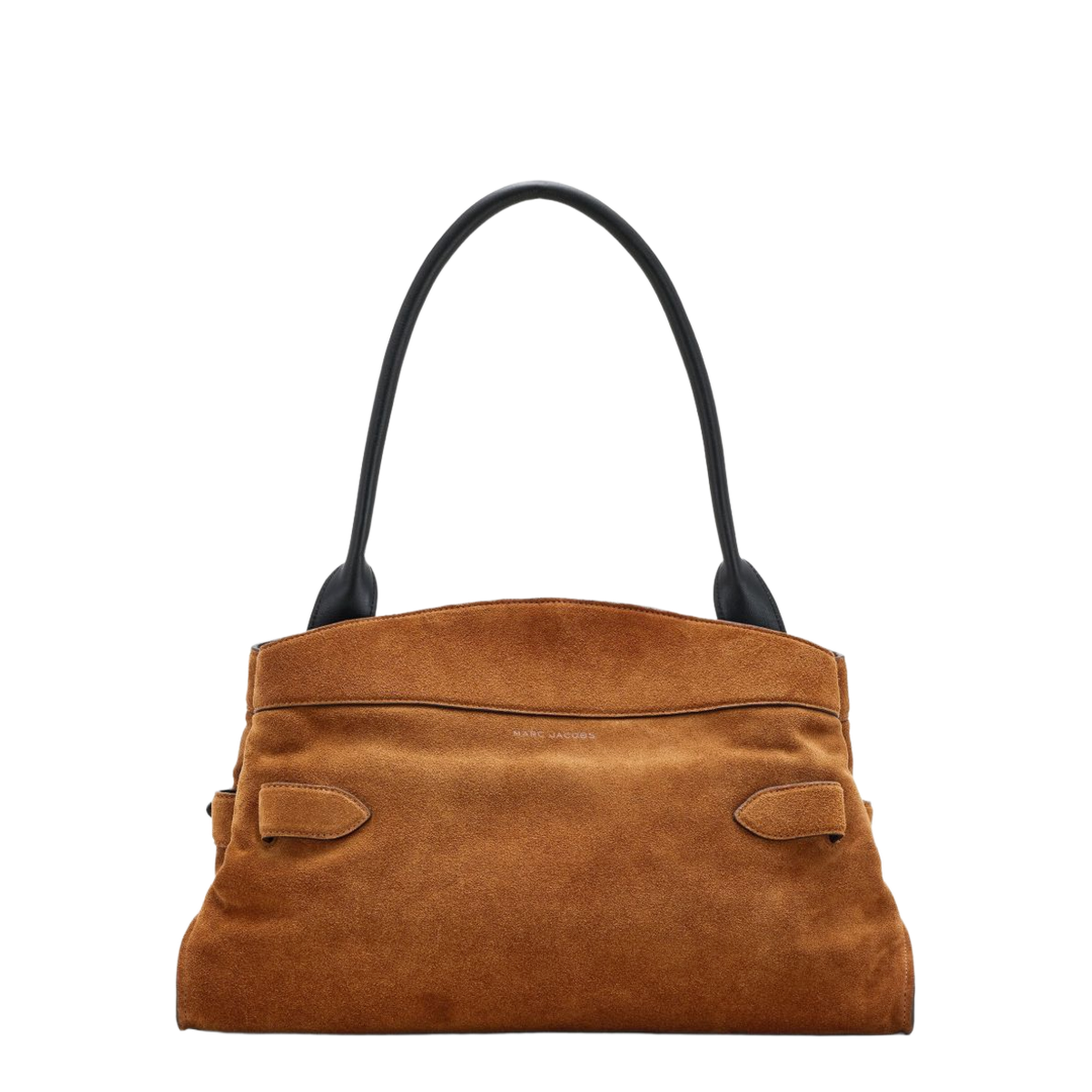 Dakota Large Suede Satchel - Copper - Image 3