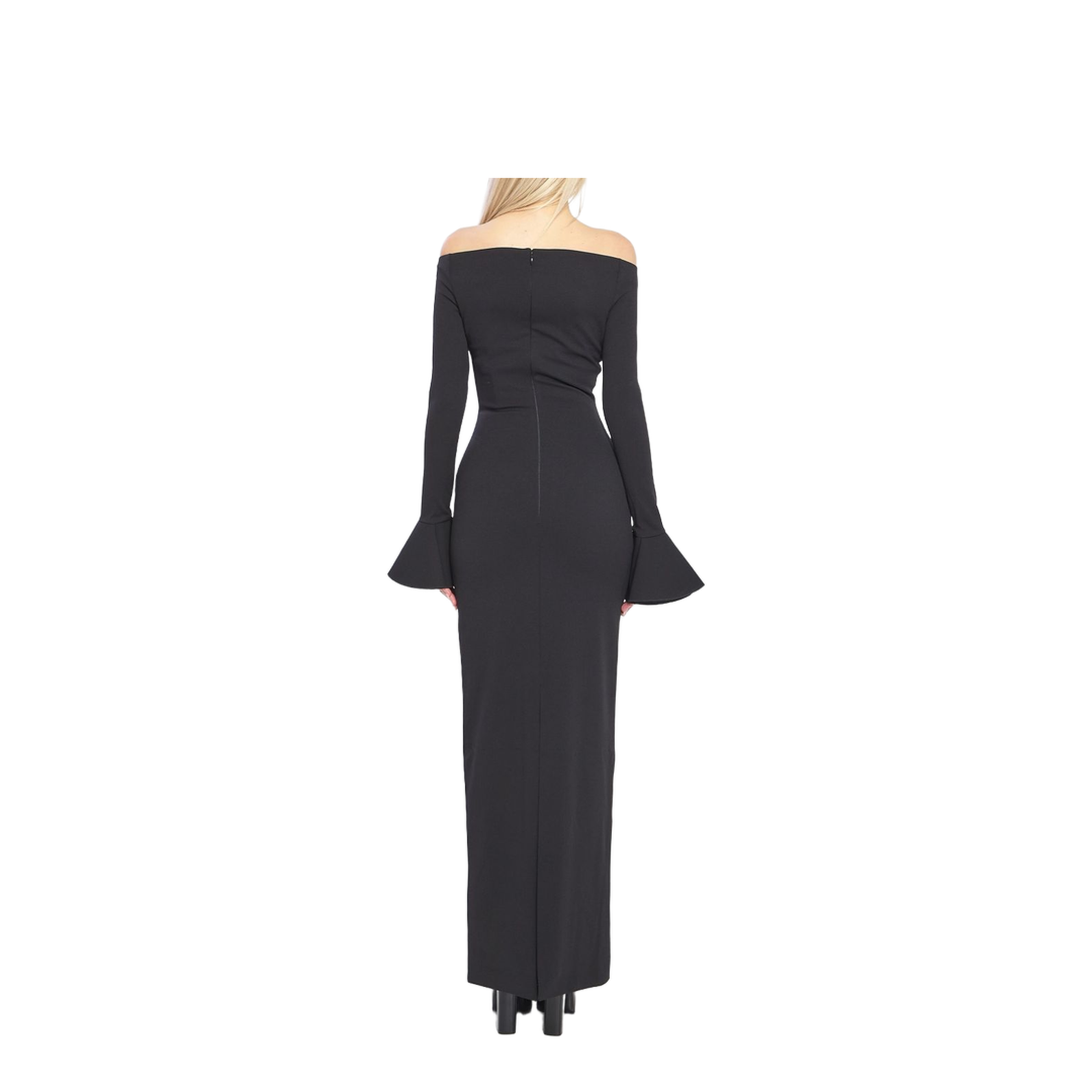 Anica Maxi Dress in Black - Image 3