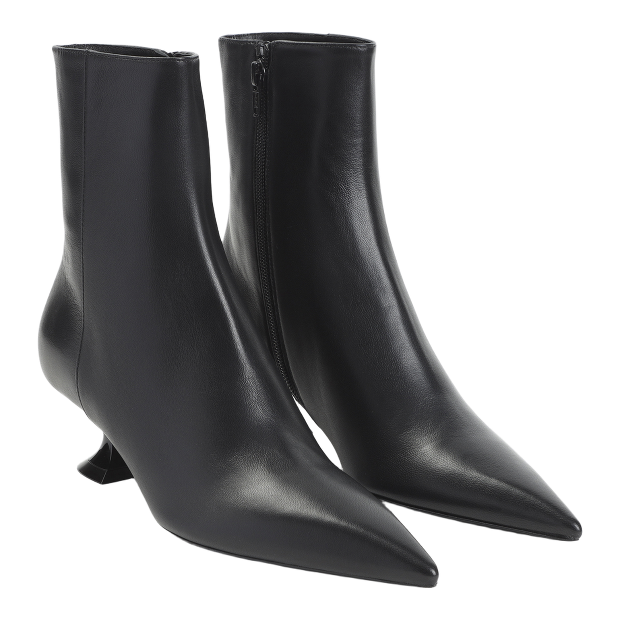 Kitten Heel 50 mm Ankle Boots - Image 5