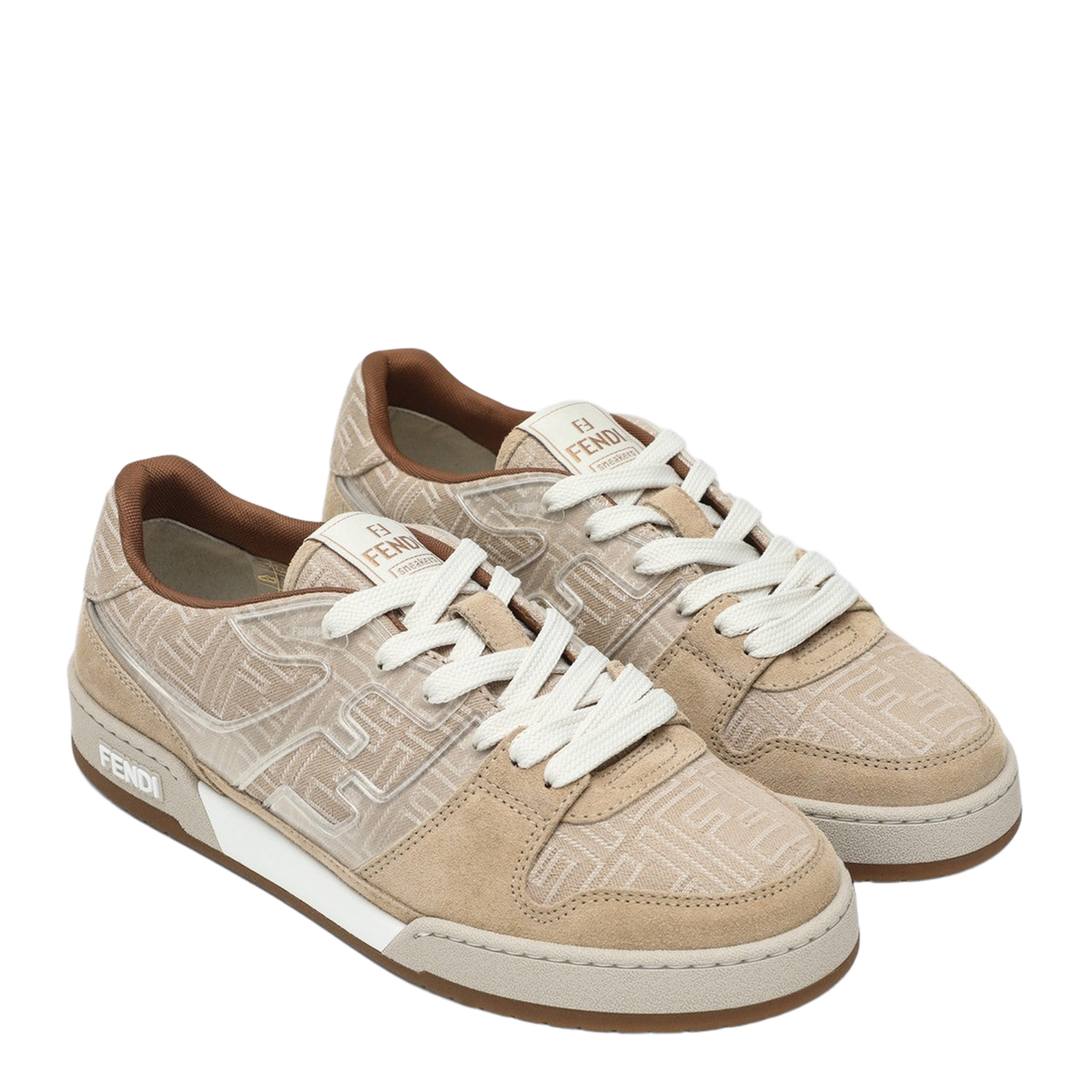 Match Trainers Fabric Beige - Image 2