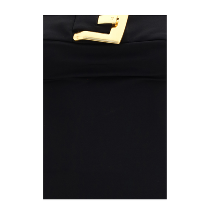 Long Stretch Viscose Dress - Image 3