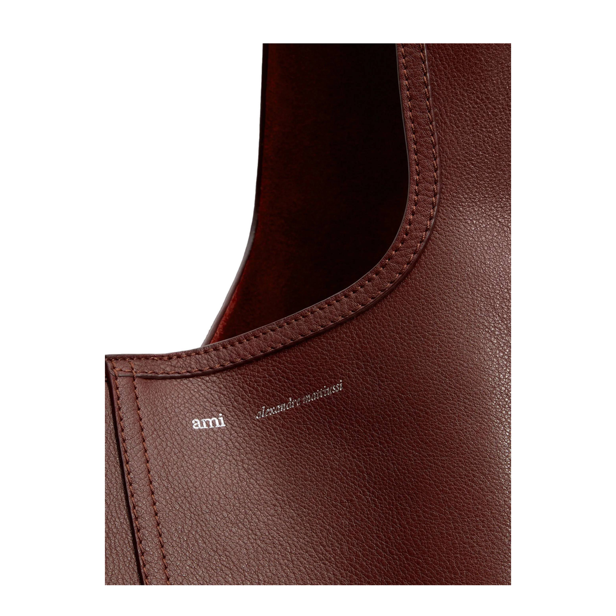 Cherry Burgundy Supple Leather Etienne Hobo Bag - Image 3