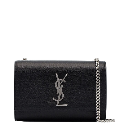 Kate Small Leather Crossbody Bags - Black - Image 1