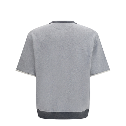 Melange Fabric T-Shirt - Image 2