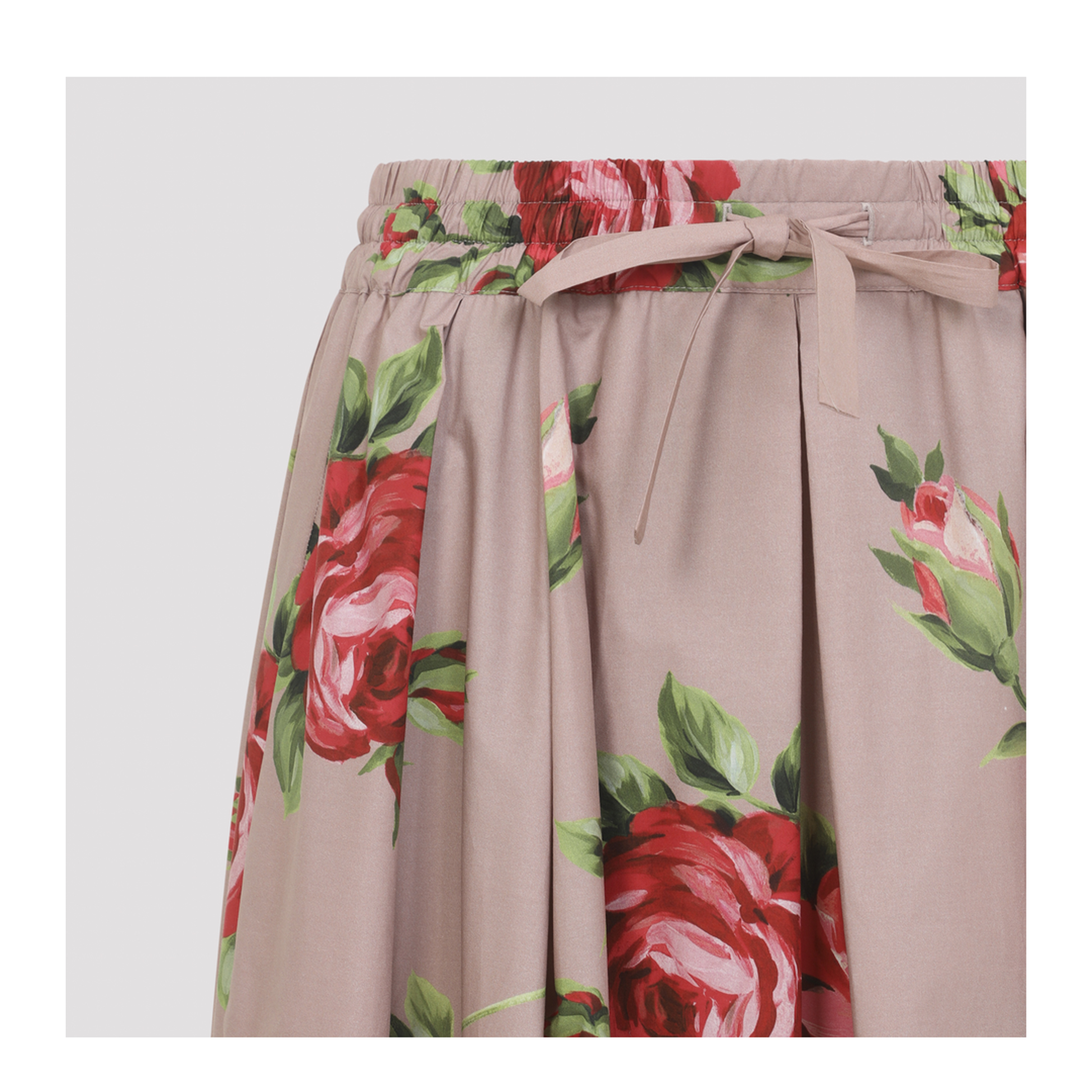 Cotton Midi Skirt - Image 5