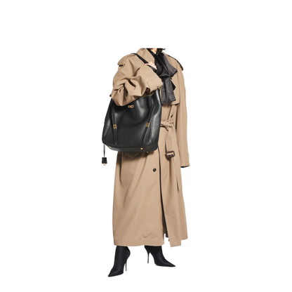 Bel Air Large Calfskin Hobo Bag - Black - Image 4