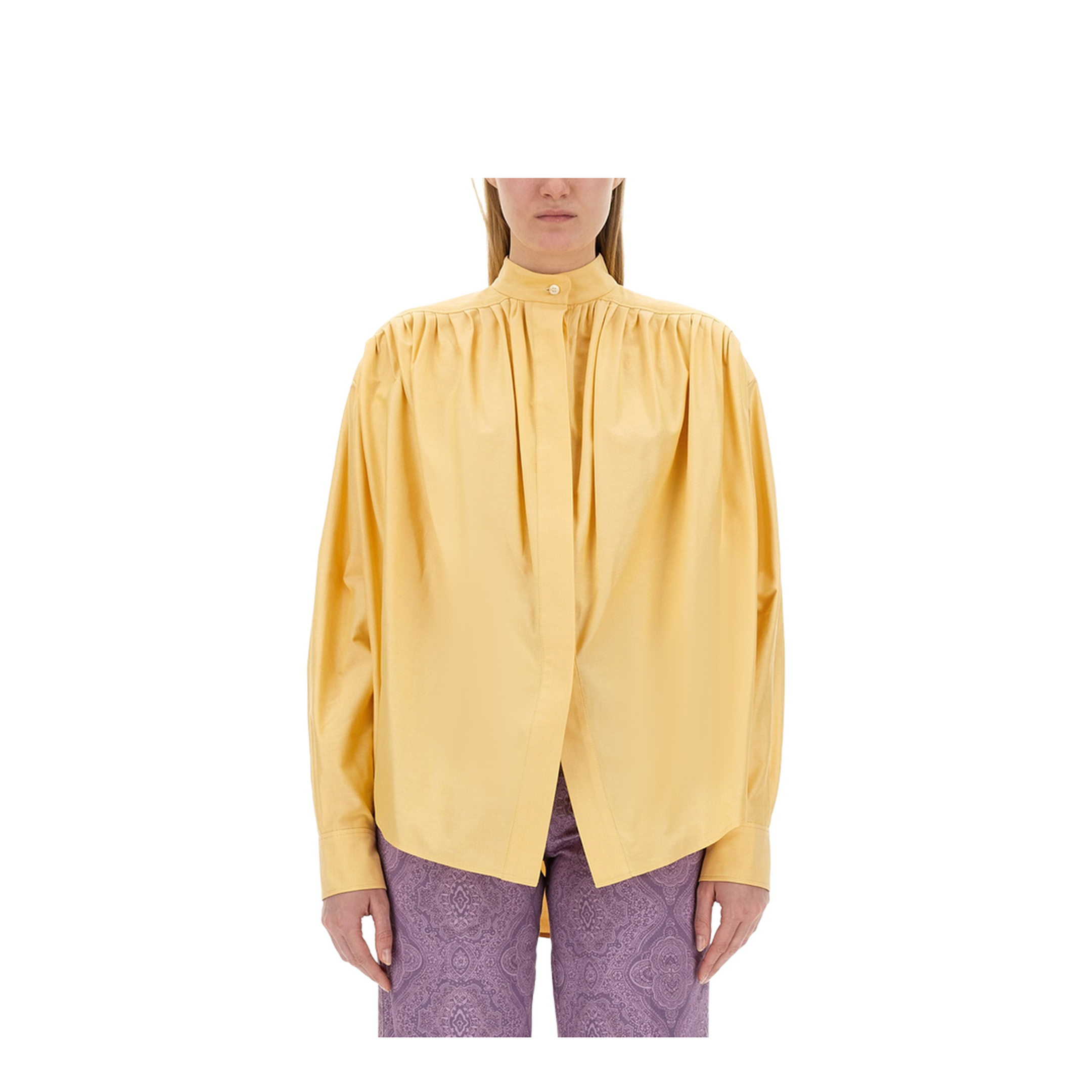 Cotton Poplin Blouse - Image 1