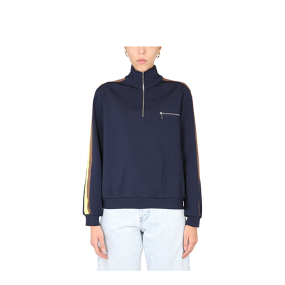 Sweatshirt With Front Zipper - Image 1