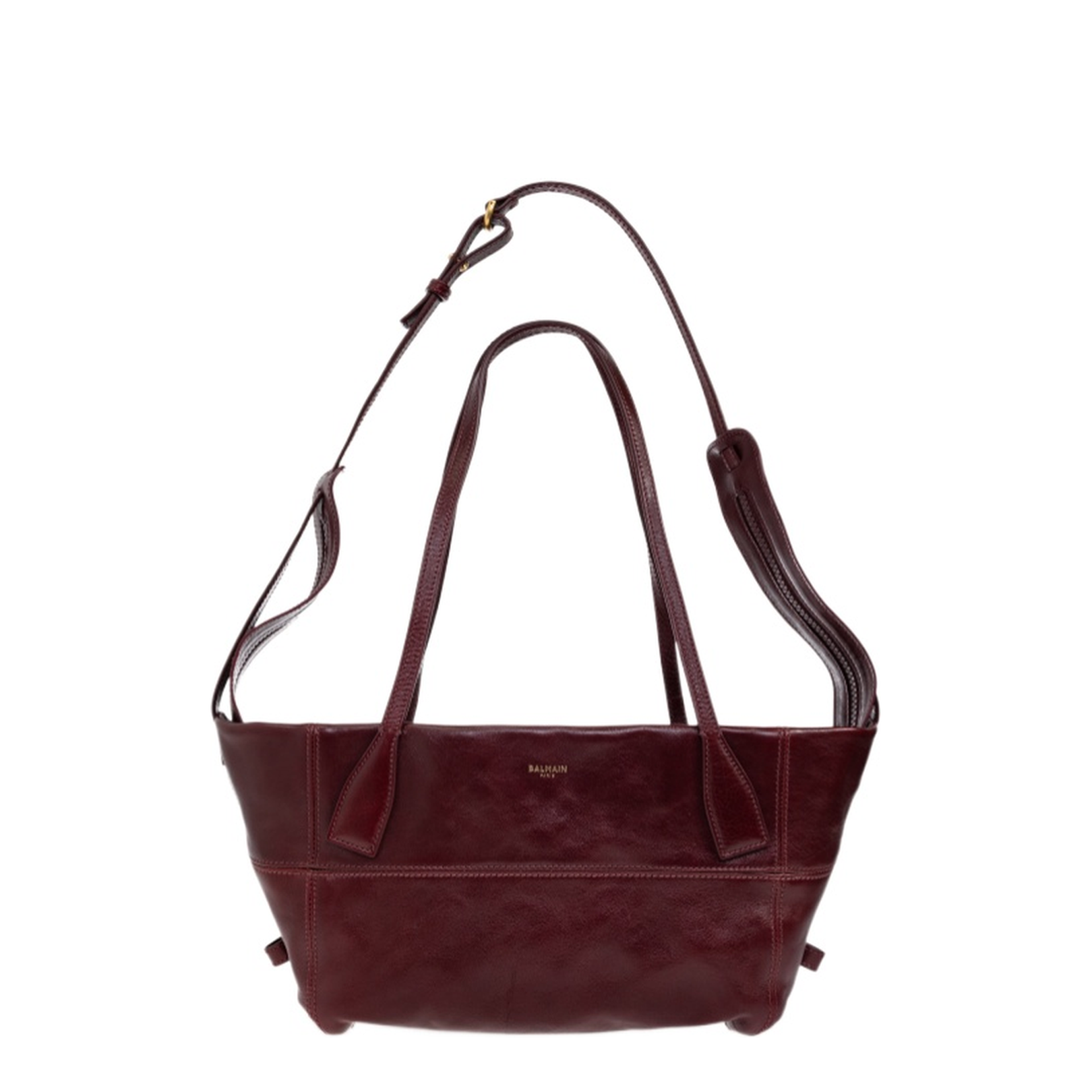 Top Handle Leather Tote Bag - Image 1