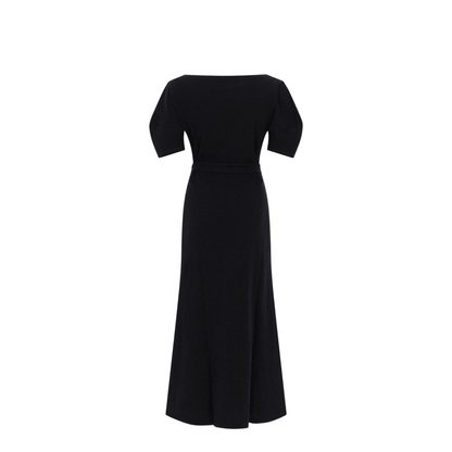 Cotton And Linen Midi Dress - Image 3