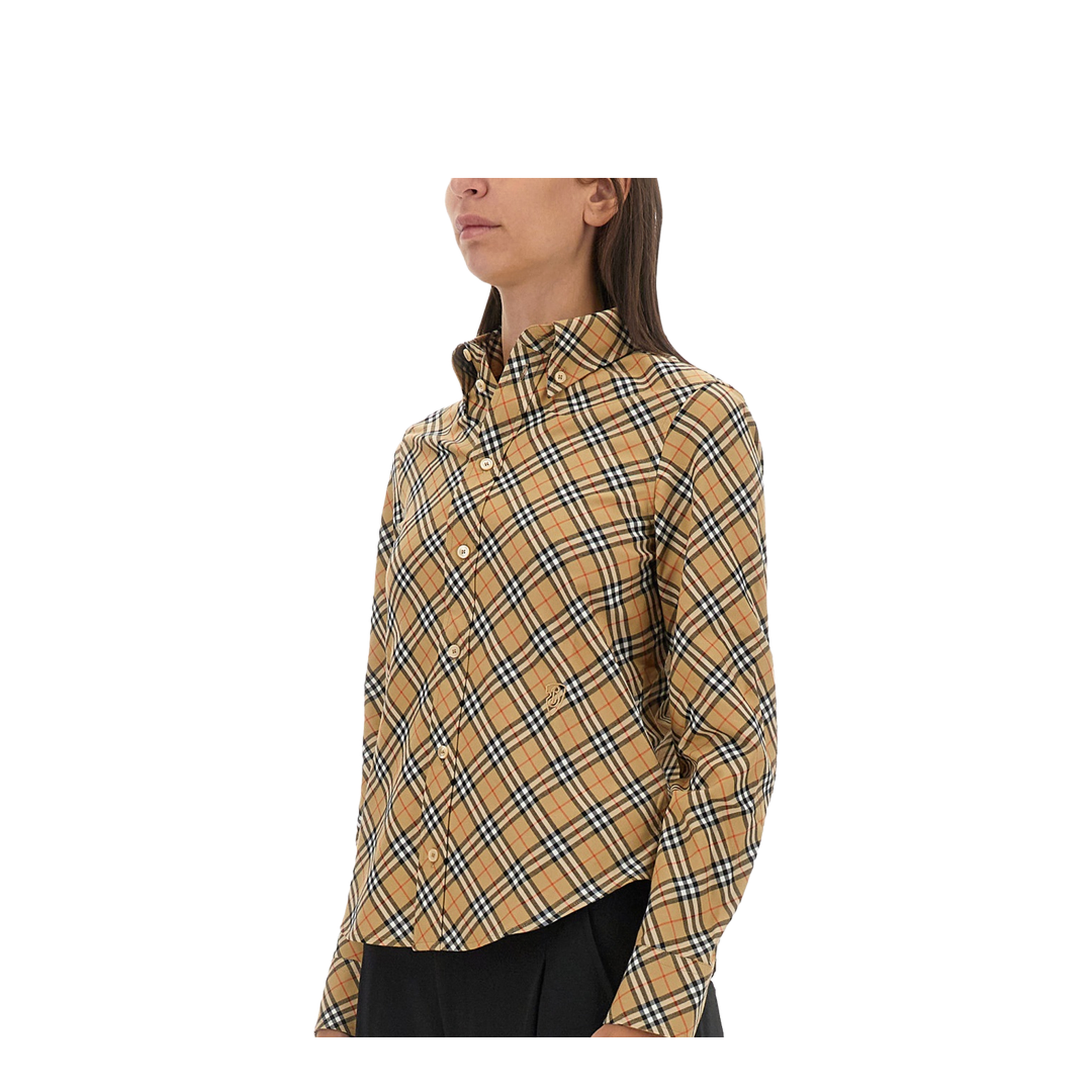Cotton Check Shirt - Image 4