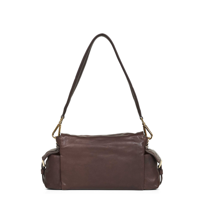 Explore Medium Nappa Leather Shoulder Bag - Sienna (Brown) - Image 3
