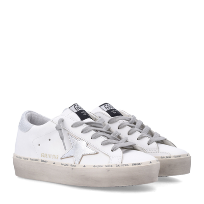 Hi Star Sneakers with Silver Heel Tab - Image 3
