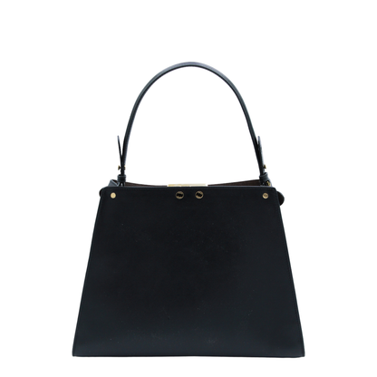 Way Medium Leather Shoulder Bag -  Black - Image 5