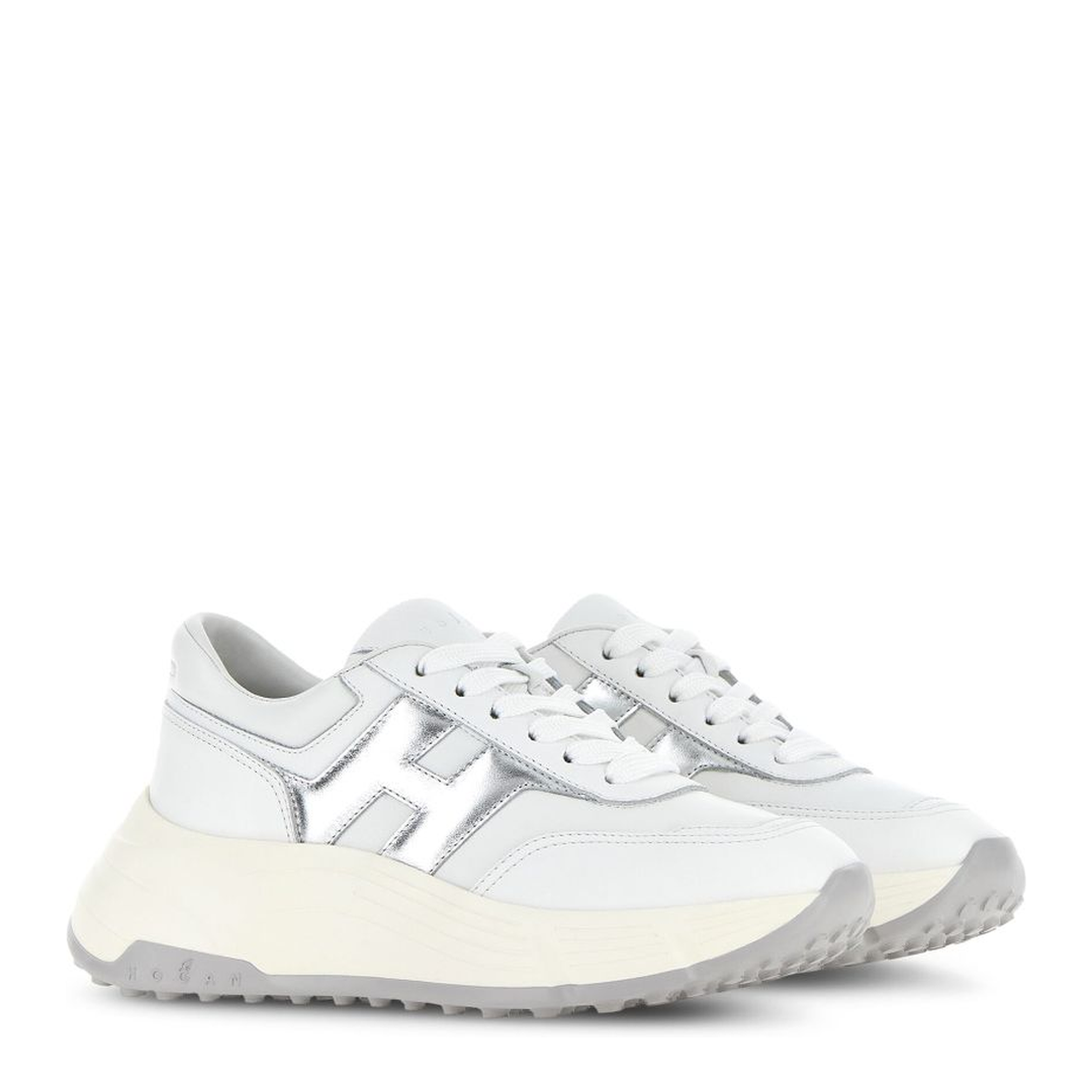 Hi-Fi Leather Sneakers - Image 2