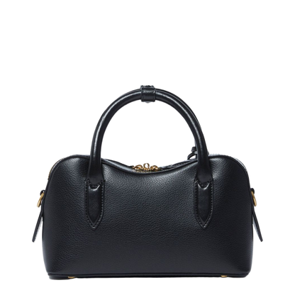 Stella Ryder Small Faux-Suede Crossbody - Black - Image 3
