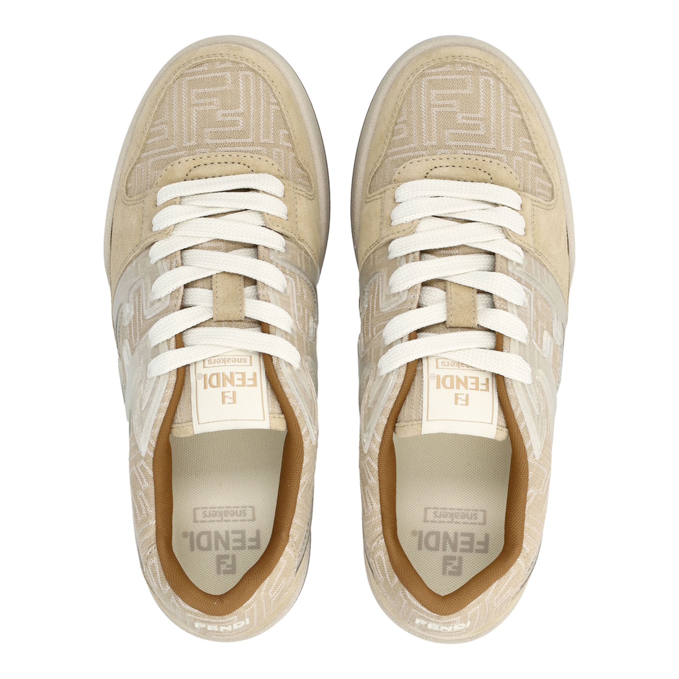 Match Trainers Fabric Beige - Image 2