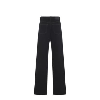 V-Waist Long Baggy Jeans - Image 4