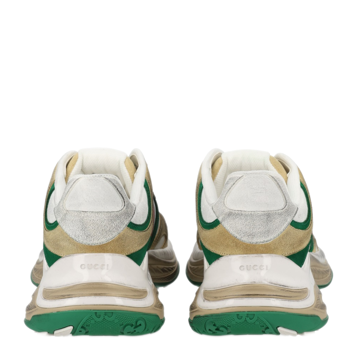 Drawstring Leather Sneakers - Image 4
