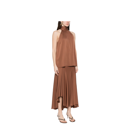 Silk Top Brown - Image 4