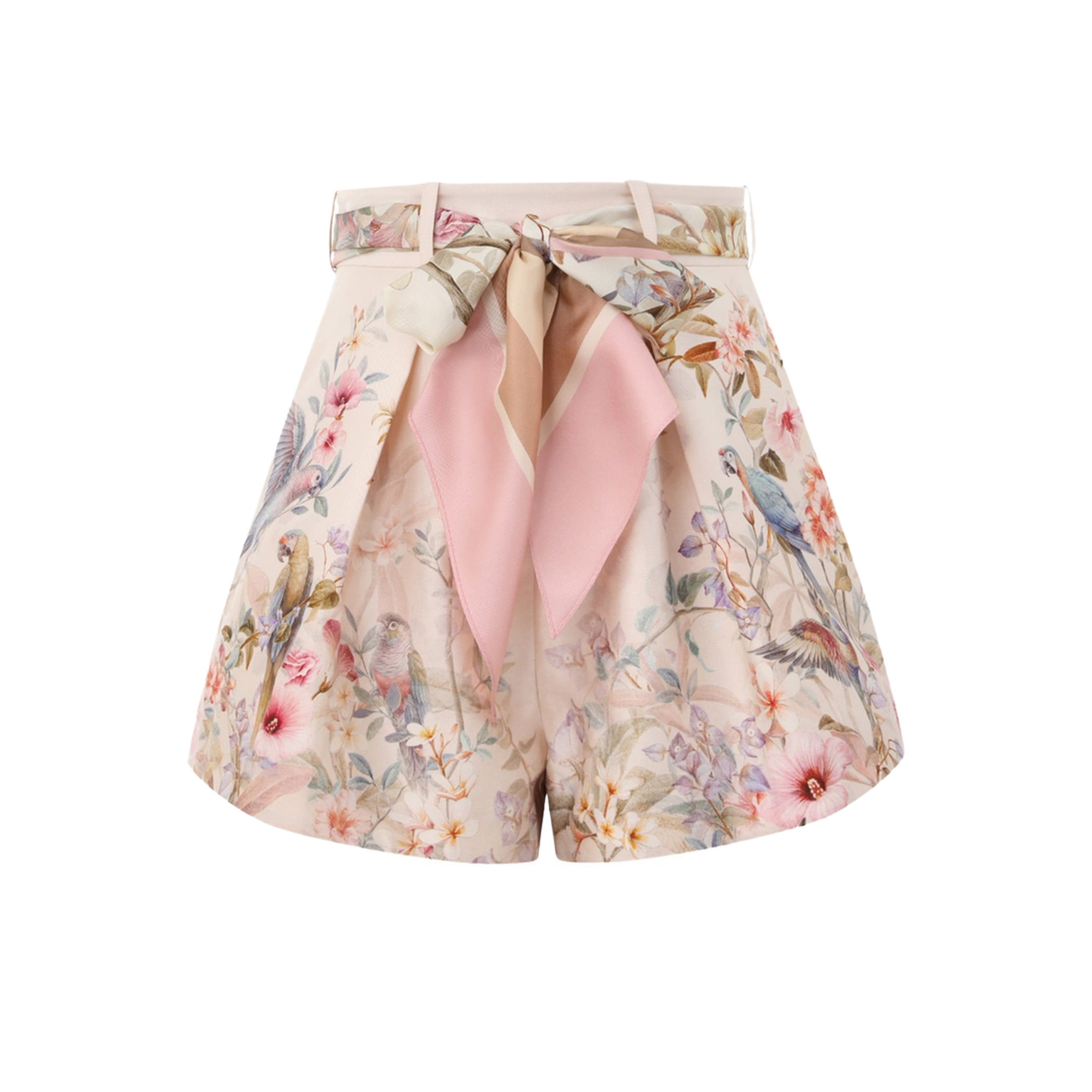 Rebellion Shorts With Pleats - Image 1