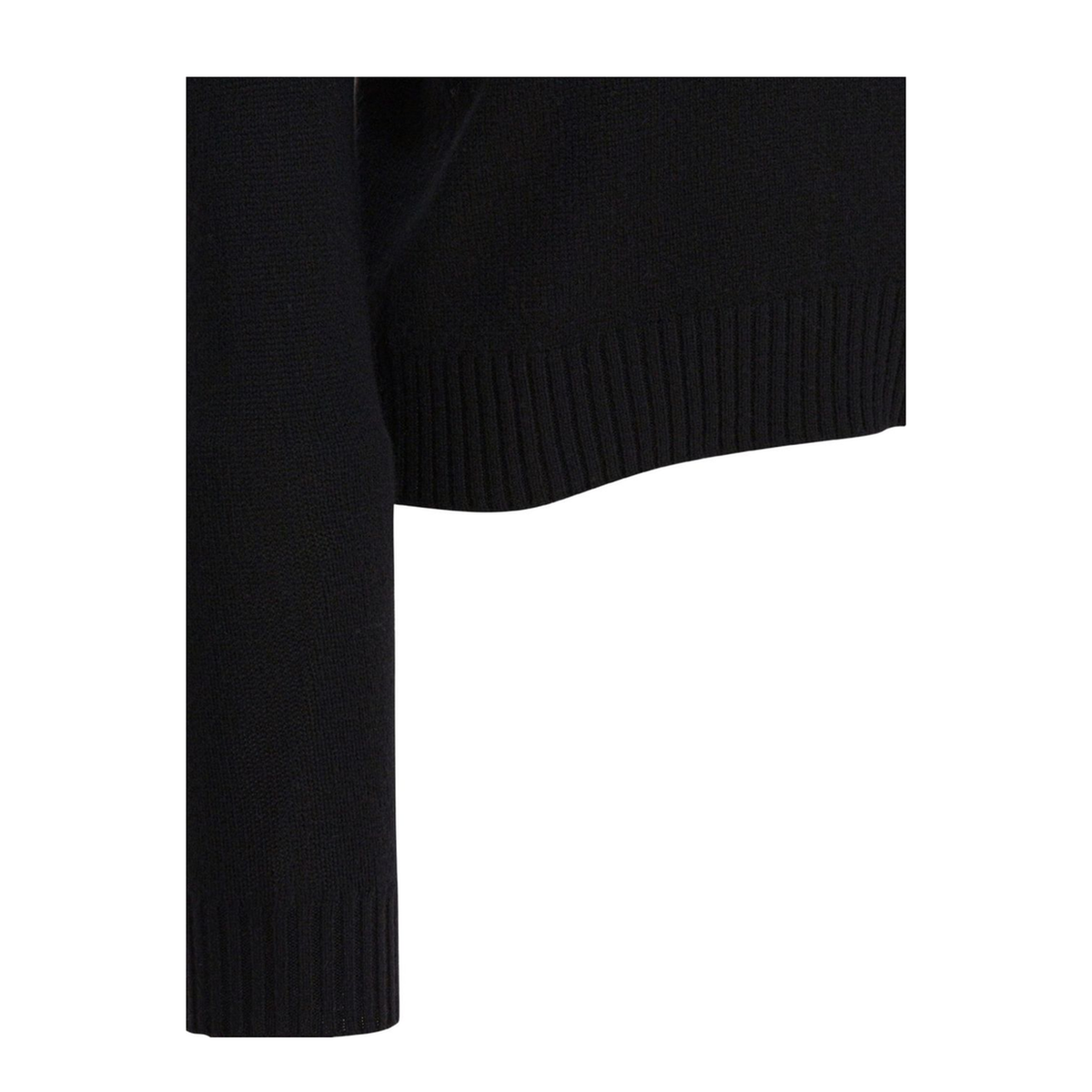 Black Crew Neck Sweater - Image 2