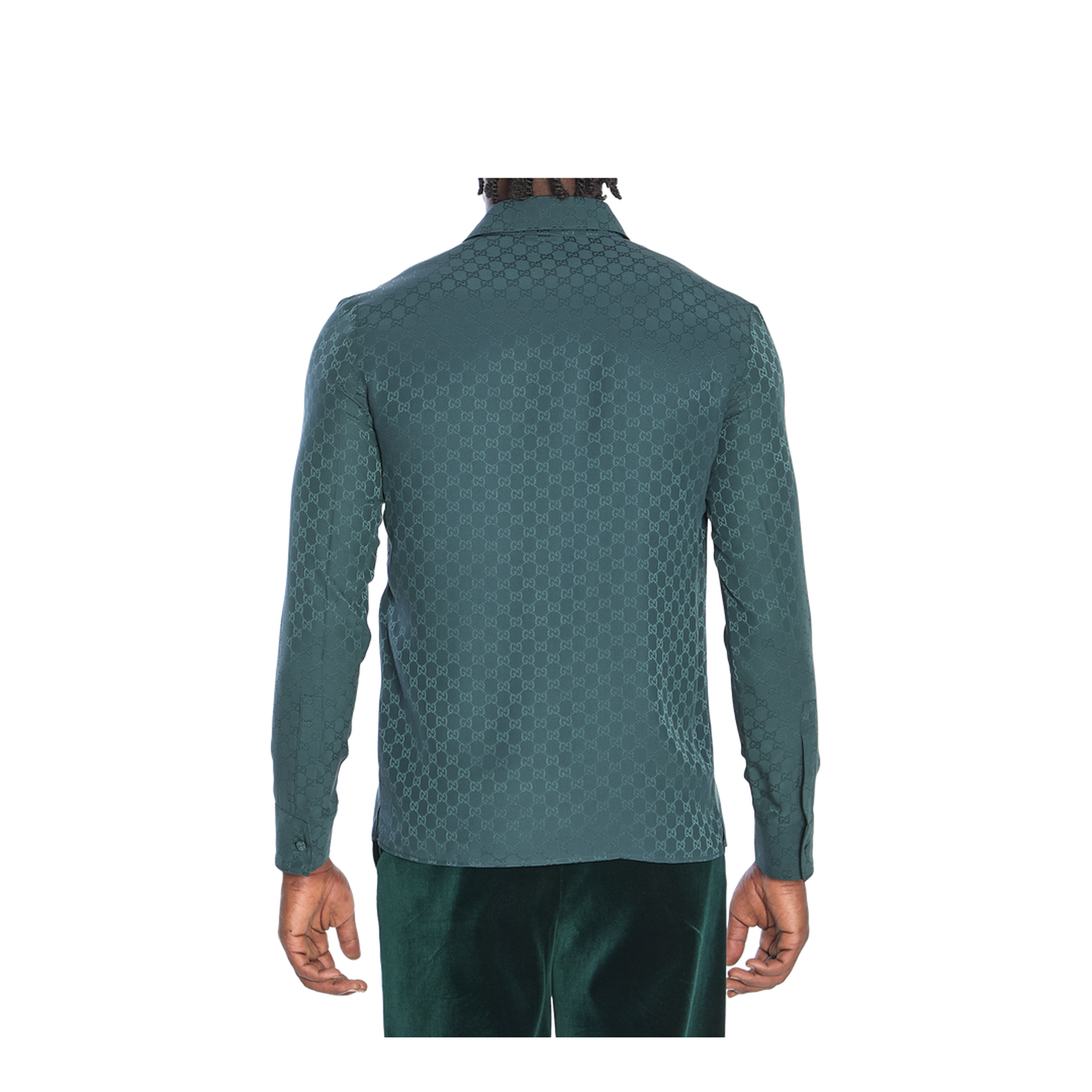 Silk Jacquard Shirt - Image 4