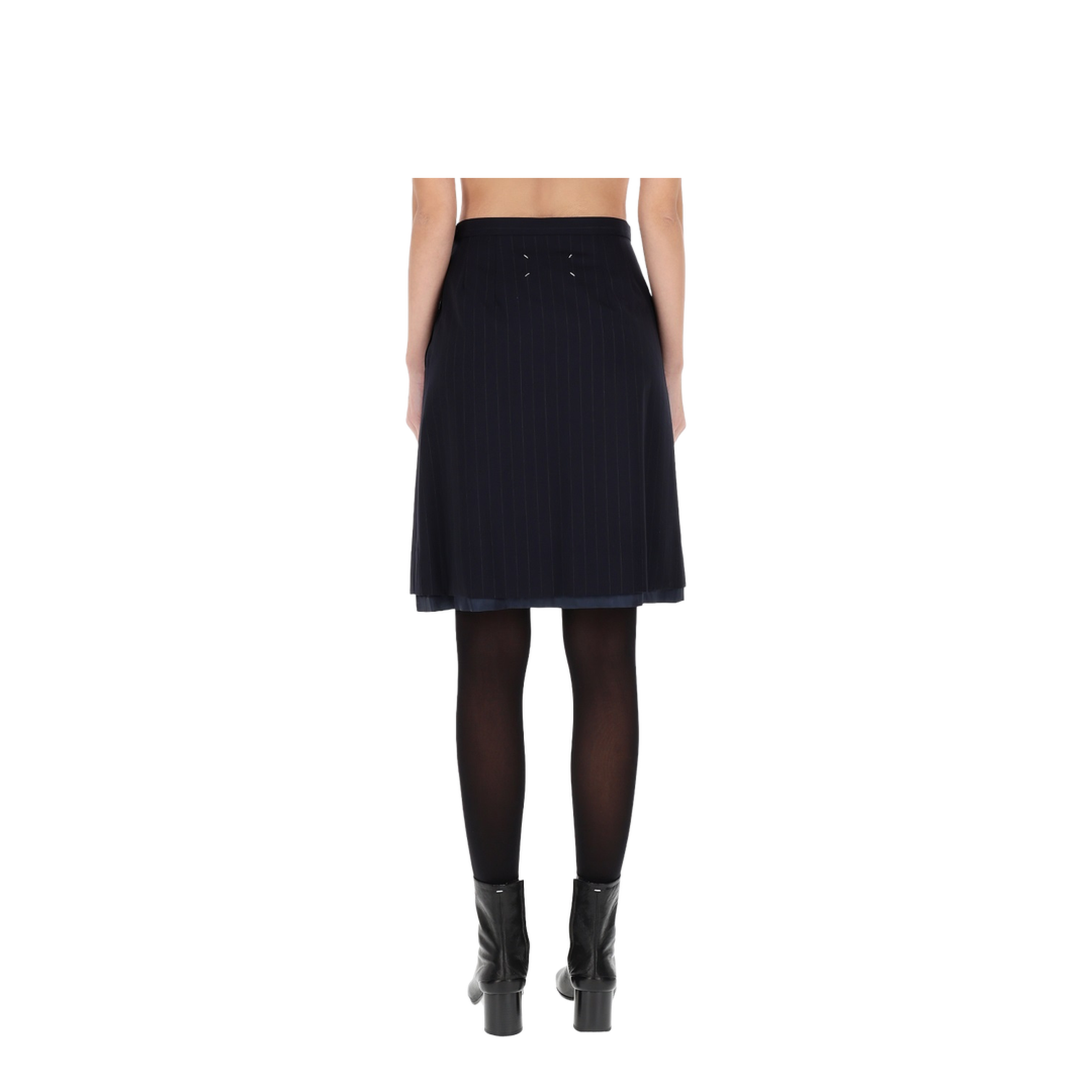 Wool Midi Skirt - Image 4