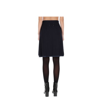 Wool Midi Skirt - Image 4