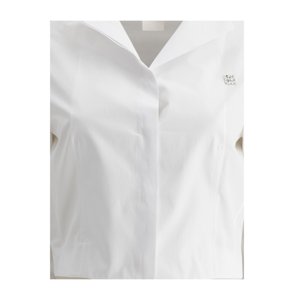 Cropped Poplin Shirt - Image 3