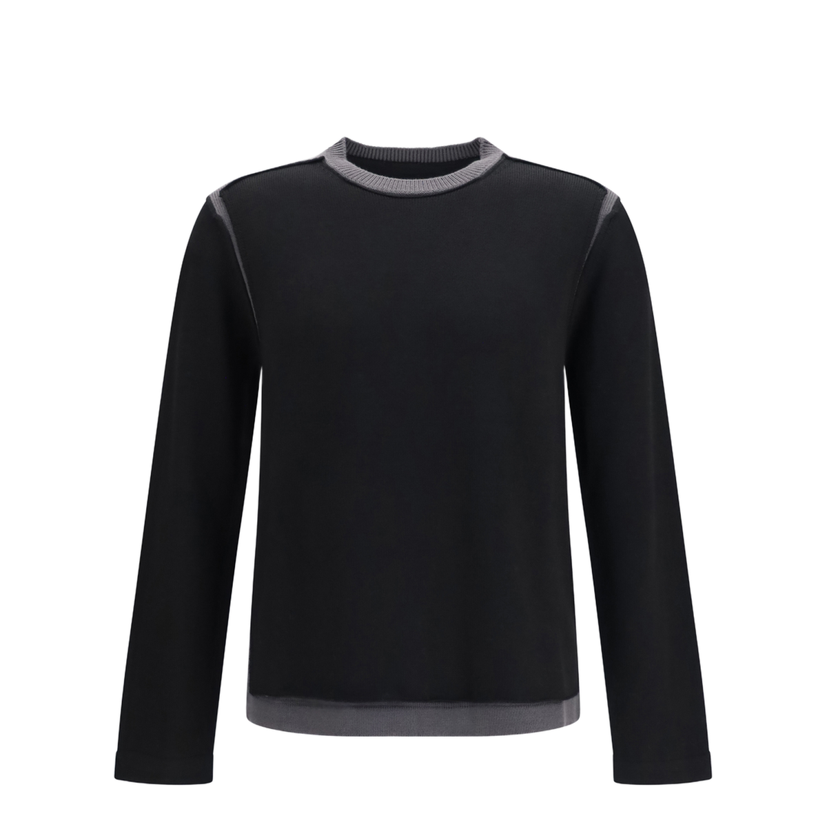 Wool Crew-Neck Sweater - Image 1