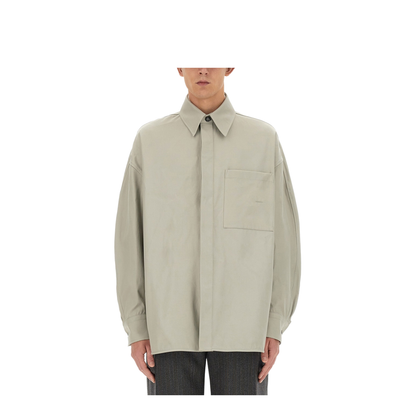 Cotton Twill Over Shirt - Image 1