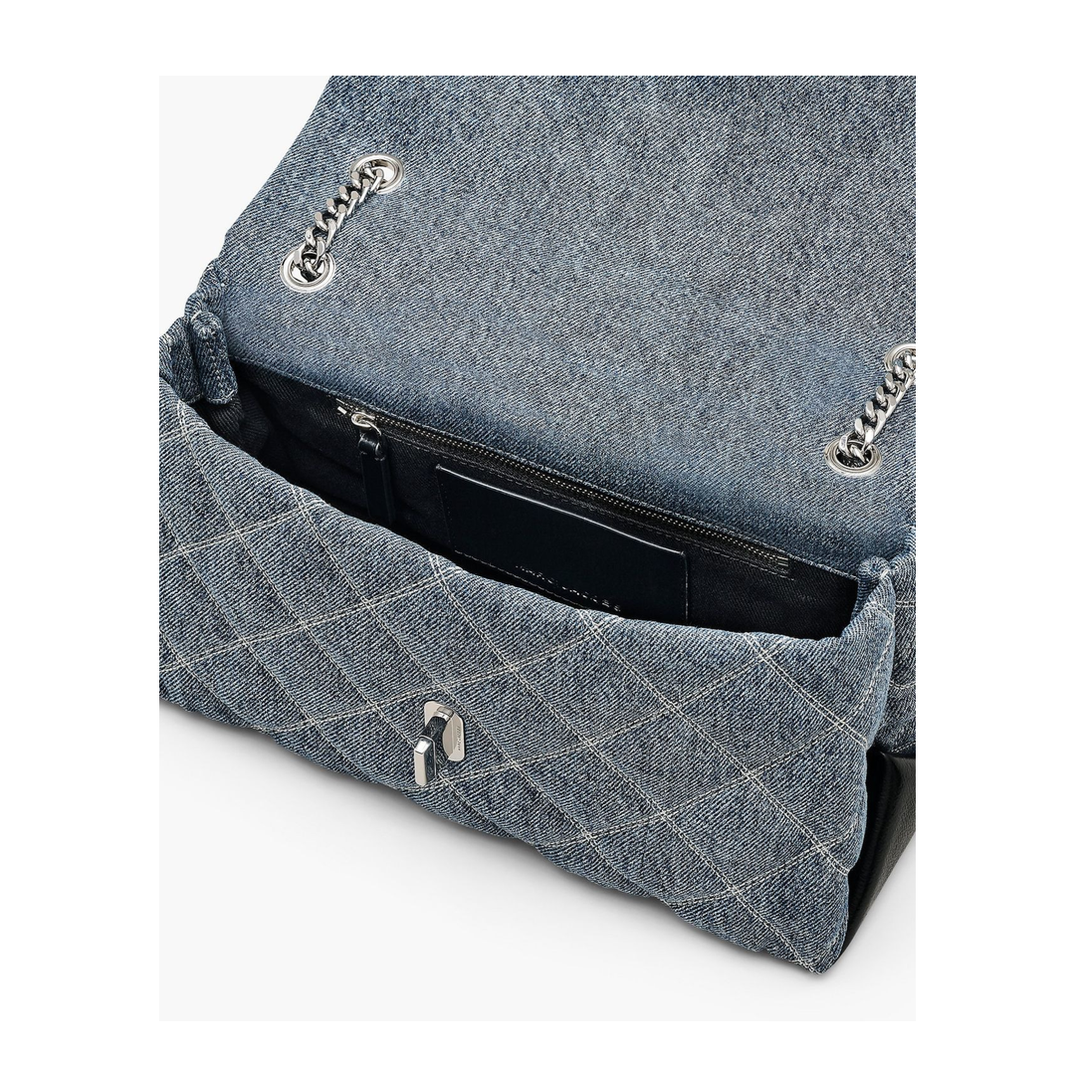 The Quilted Denim Dual Convertible Bag - Image 3