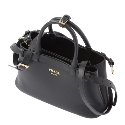 Buckle Small Leather Bag - Image 3