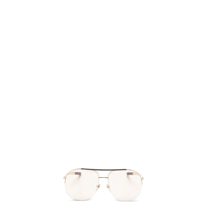 Navigator sunglasses in gold - Image 1