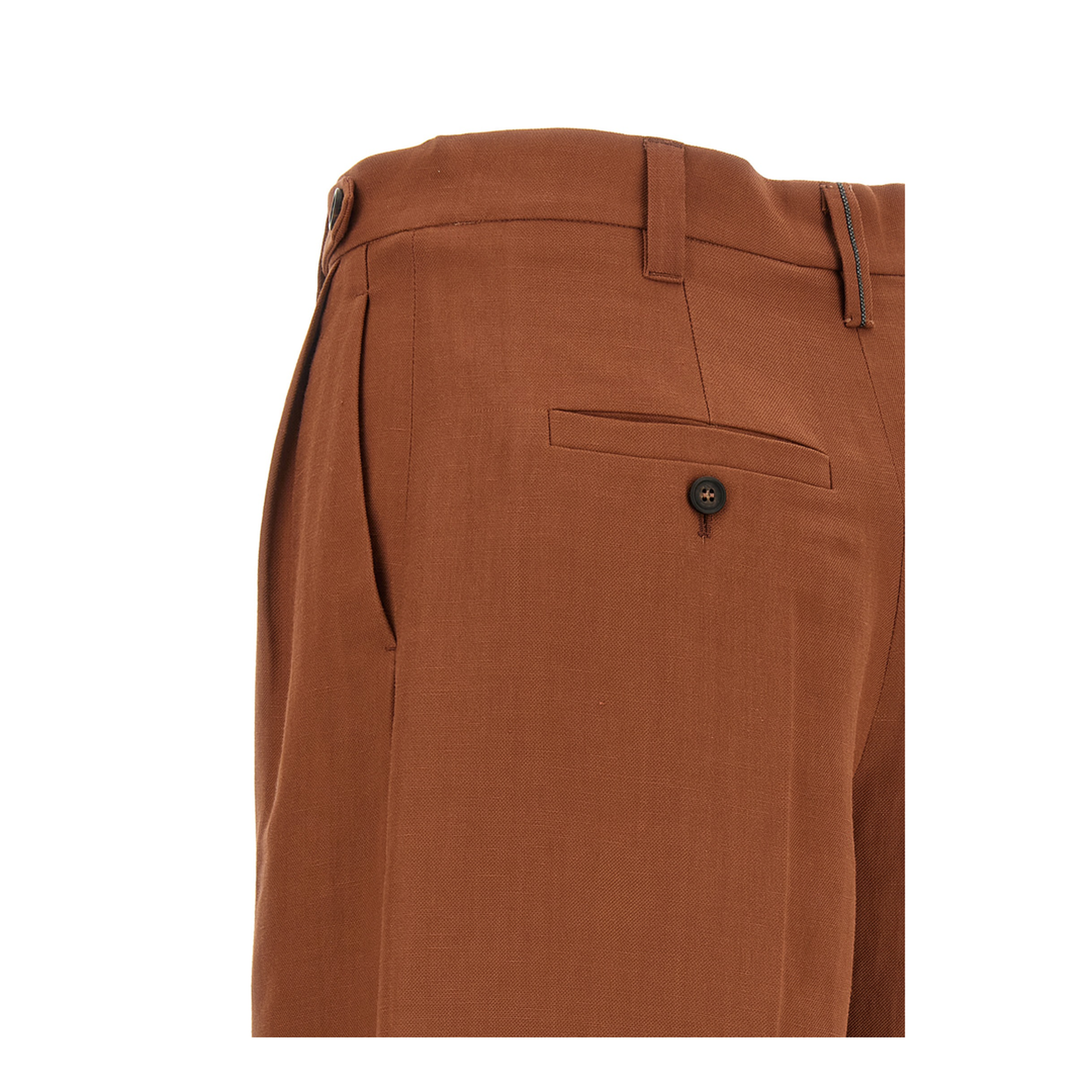 Sartorial Bermuda Shorts Brown - Image 4