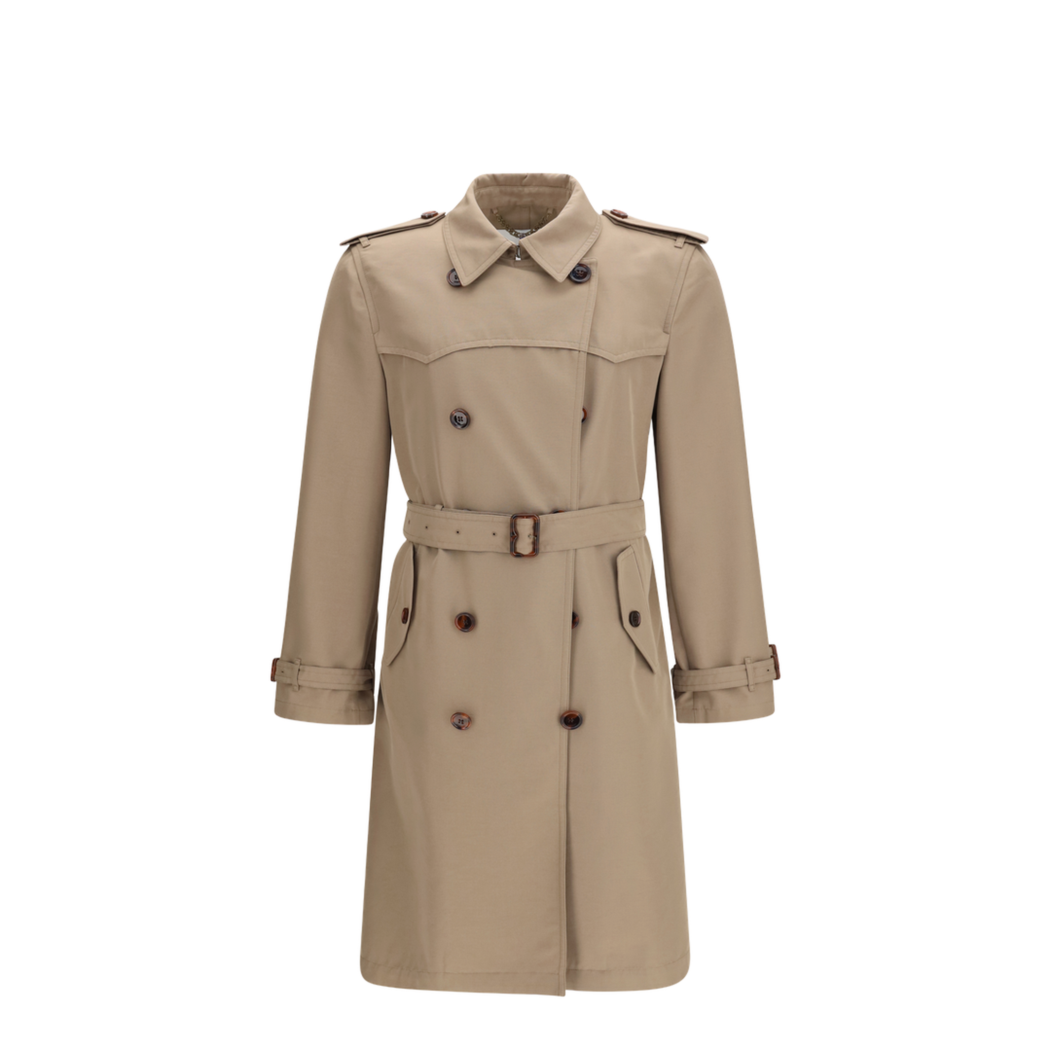 Double-breasted Belted Trench - Image 1