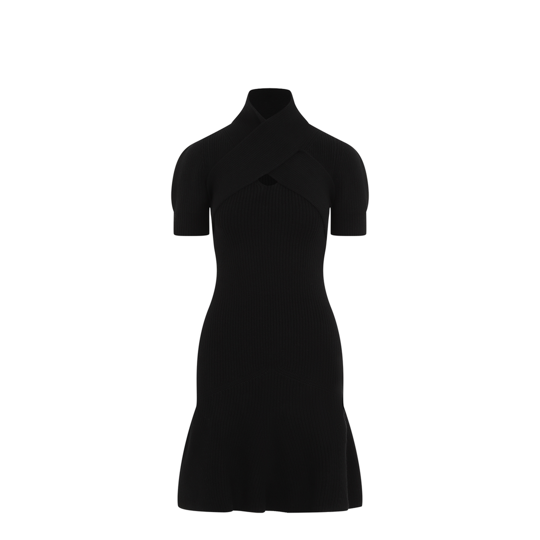 Scarf Draped Dress - Image 2