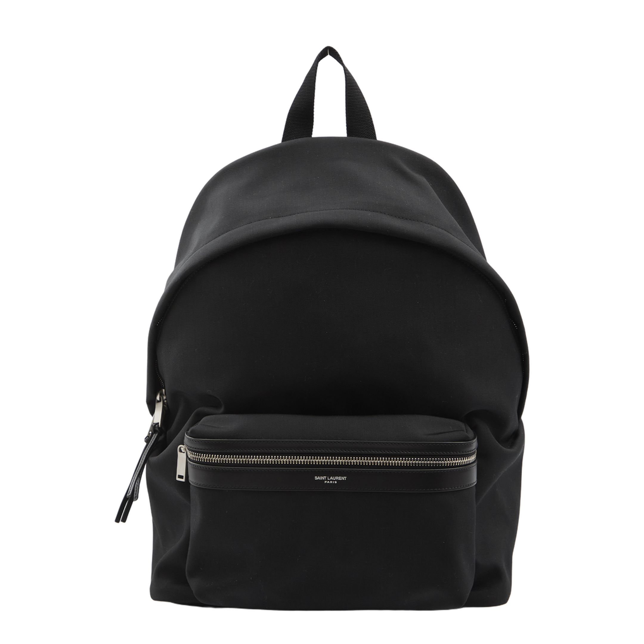 City Canvas, Nylon And Leather Backpack - Black - Image 1