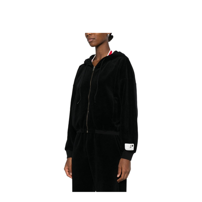 Zip-up Hoodie - Black - Image 3