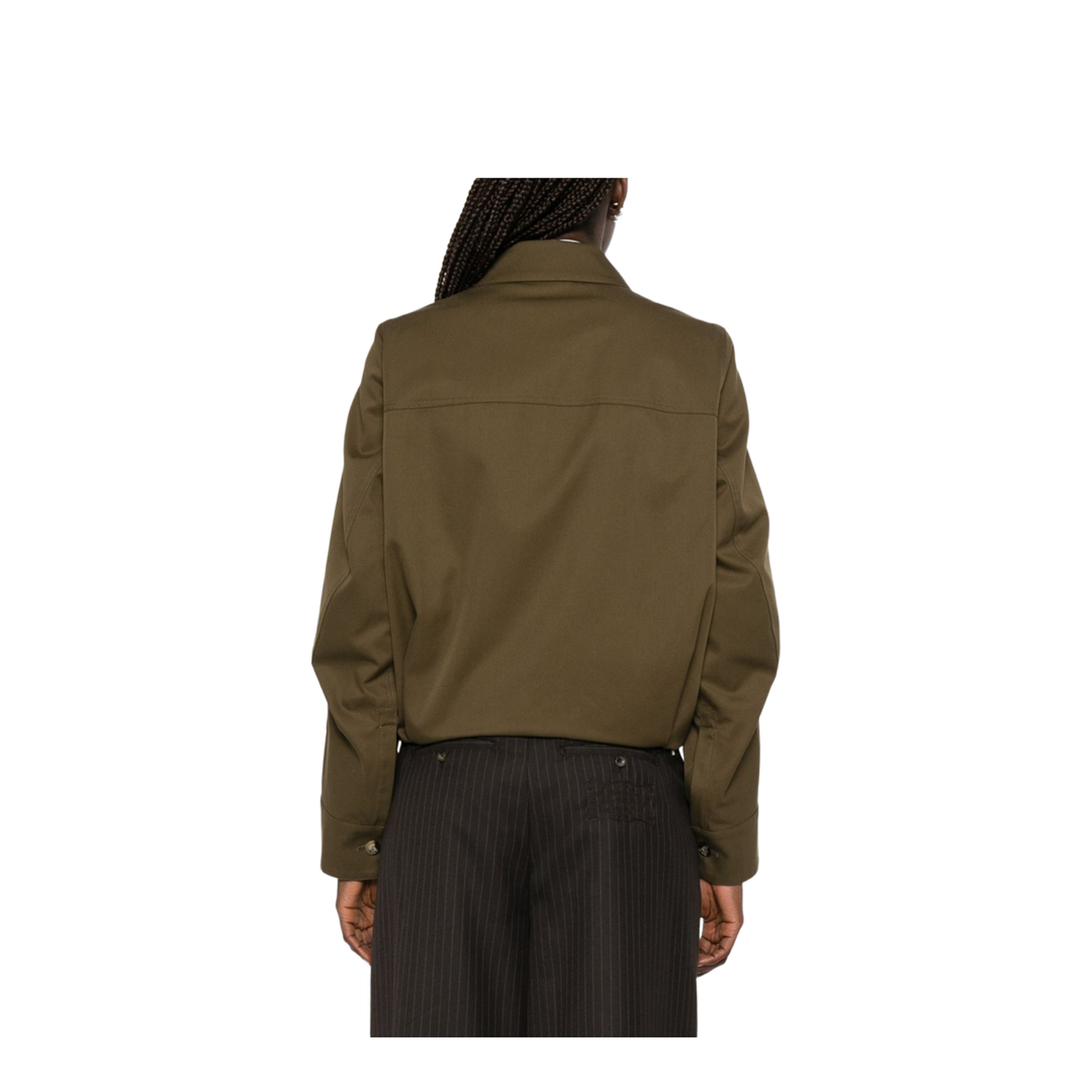 Cotton and Silk Blend Jacket - Image 4