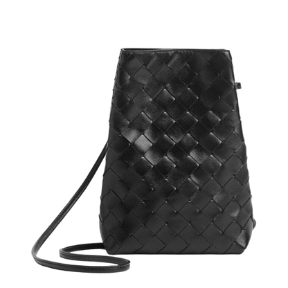 Andiamo Leather Bucket Bags - Black - Image 1