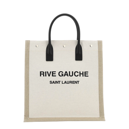 Two-tone Canvas Rive Gauche Shopping Bag - Image 1