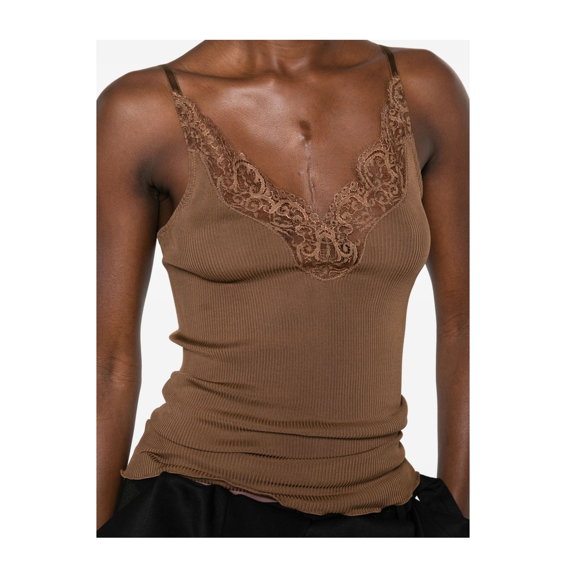 Lace Silk Top - Image 3