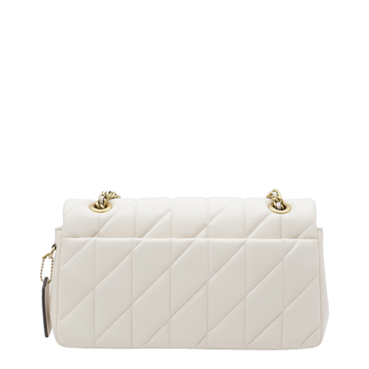 Tabby Nappa Leather Shoulder Bag - Chalk - Image 5