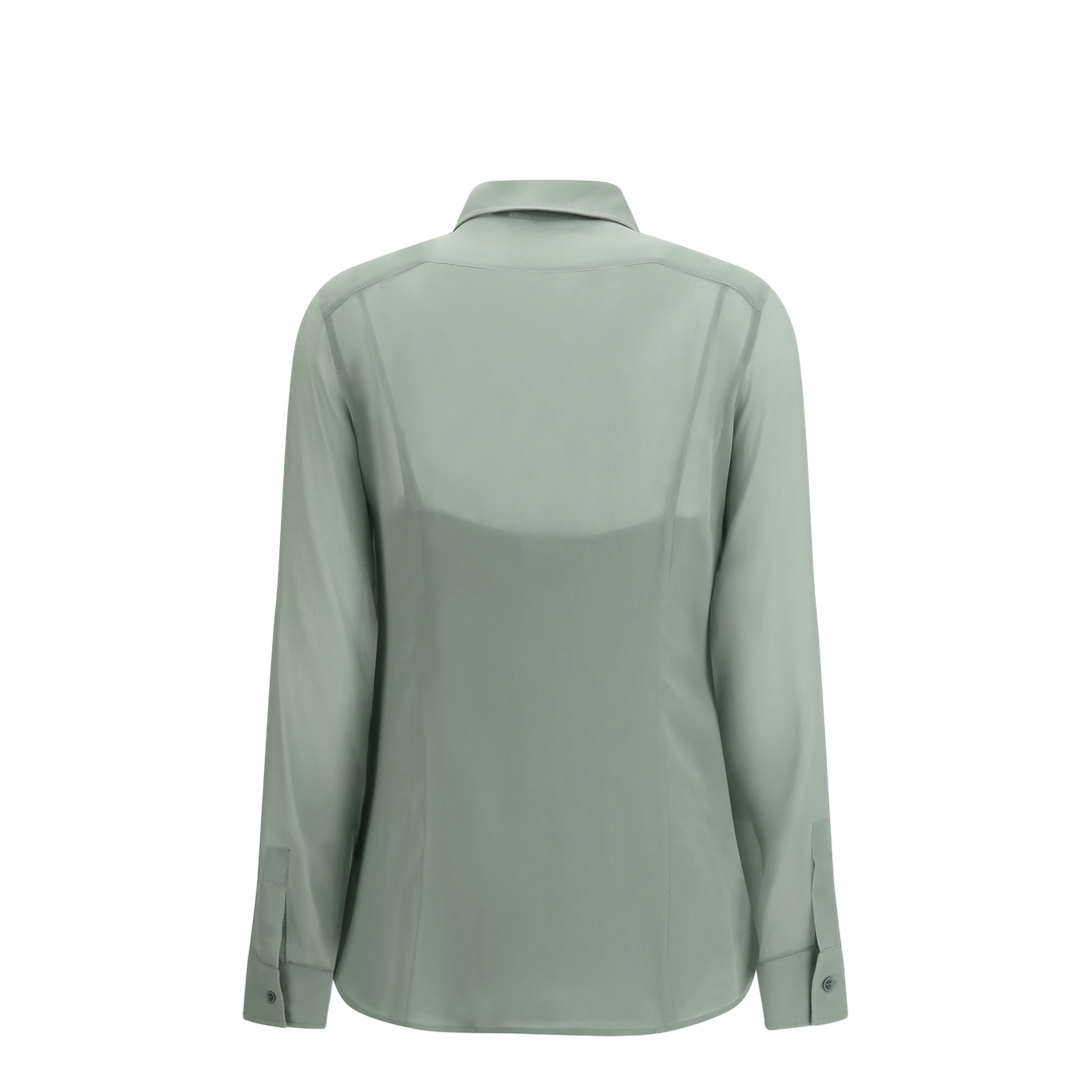 Long-sleeve Silk Shirt - Image 2